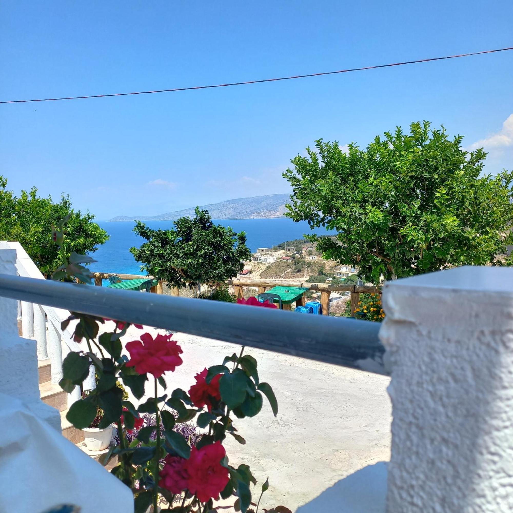 Emiljano Seaview Apartment Ksamil Bagian luar foto